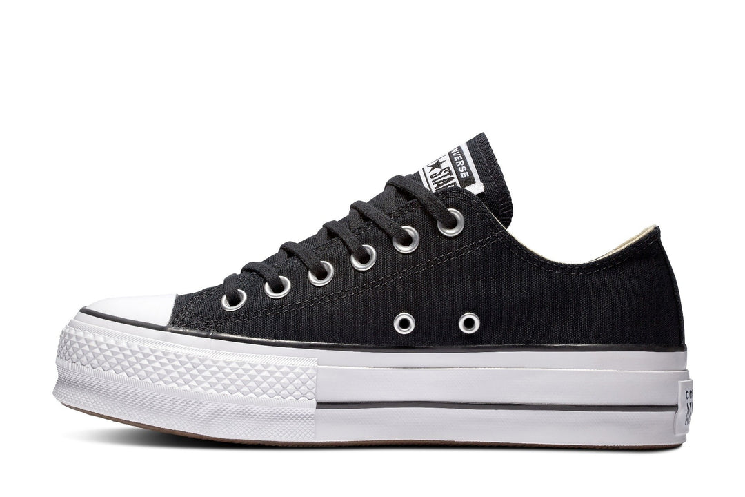 Ladies-All Star Platform Sneaker - Black