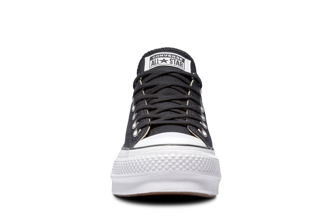 Ladies-All Star Platform Sneaker - Black