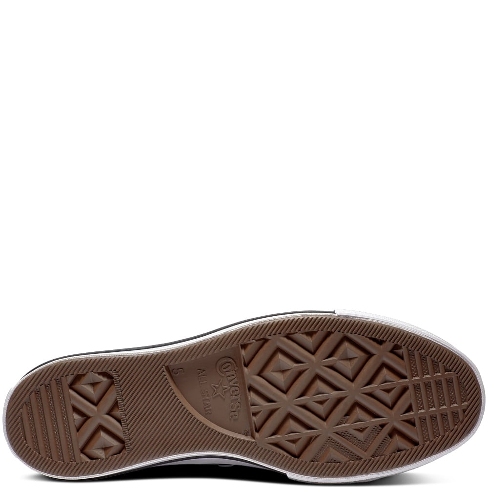 Ladies-All Star Platform Sneaker - Black