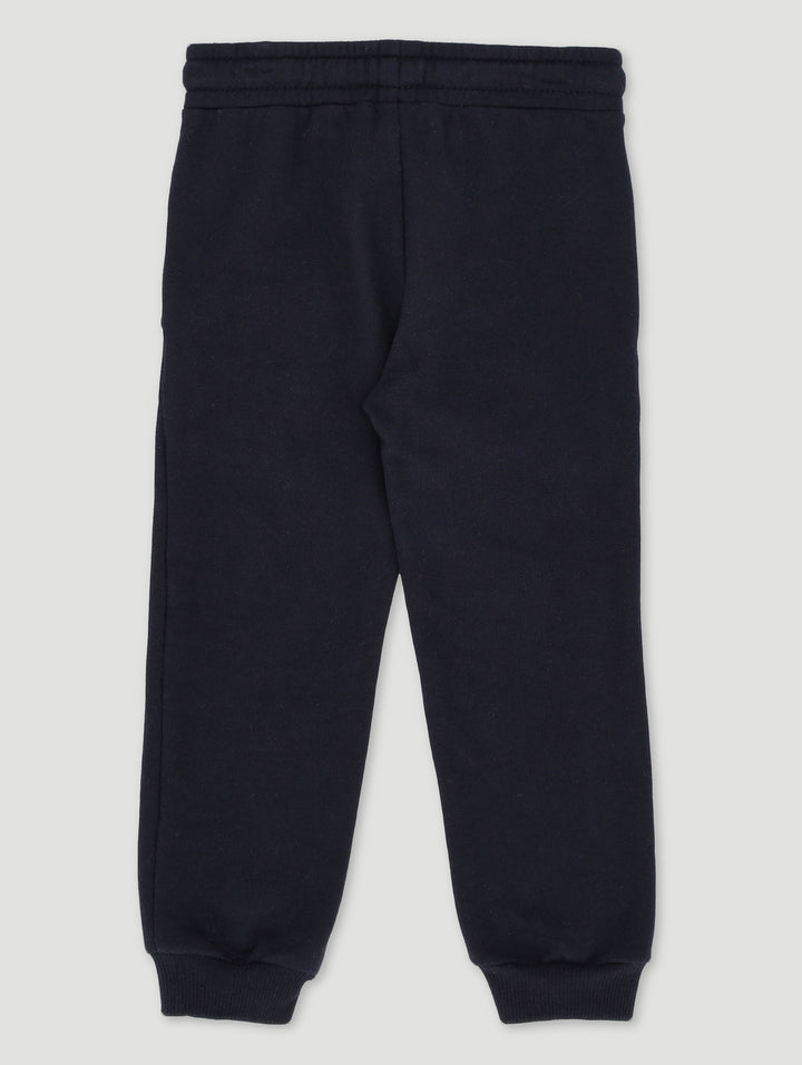 Pre-Boys Dino Pipped Jogger - Black