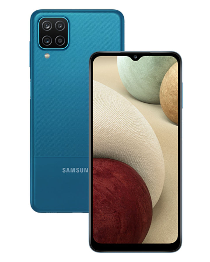 Galaxy A12 Dual Sim Cellphone- Blue