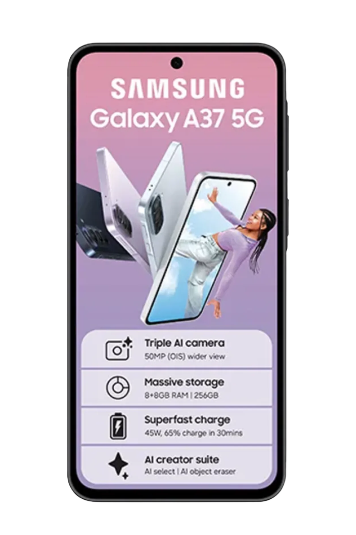 A37 256GB 5G Dual Sim Cellphone - Green