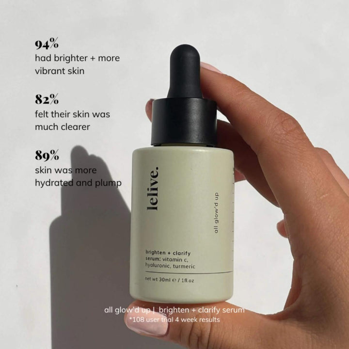 All Glow'D Up - Brighten & Clarify Serum