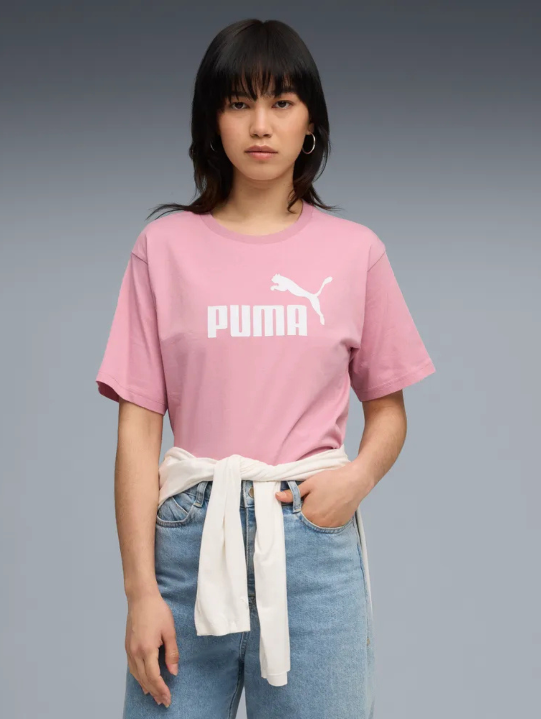 Essential No. 1 Logo Relaxed Tee - Pink