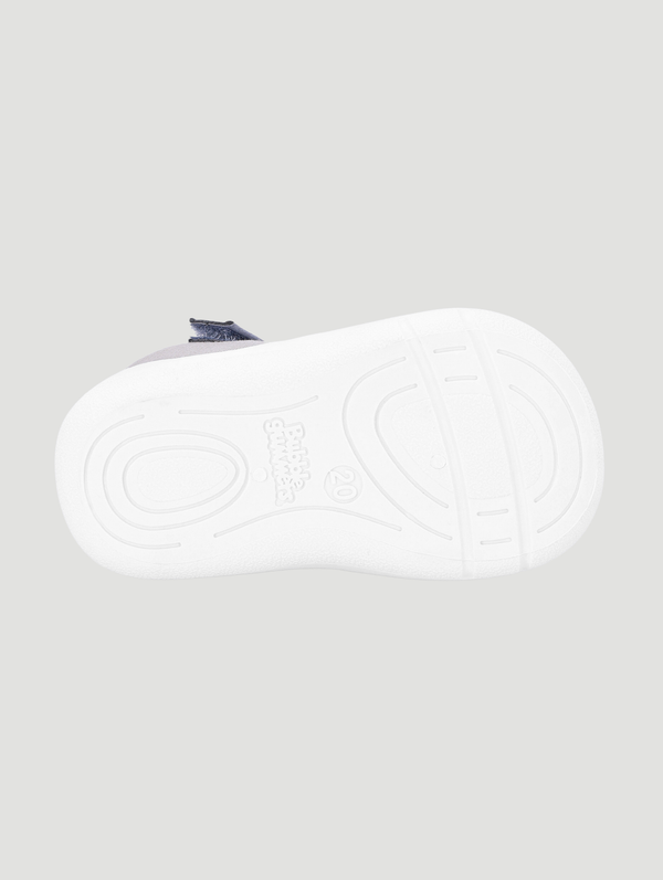 Pre-Boys Multi Strap Sneaker - Grey