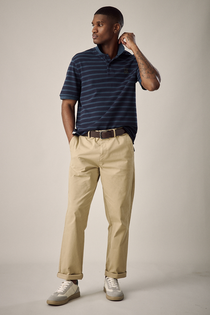 Cotton Chino Pant - Stone