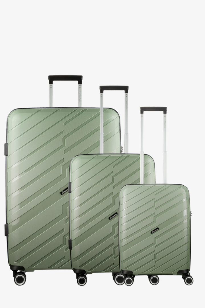 Java 4 - Wheel Spinner Suitcase - Olive
