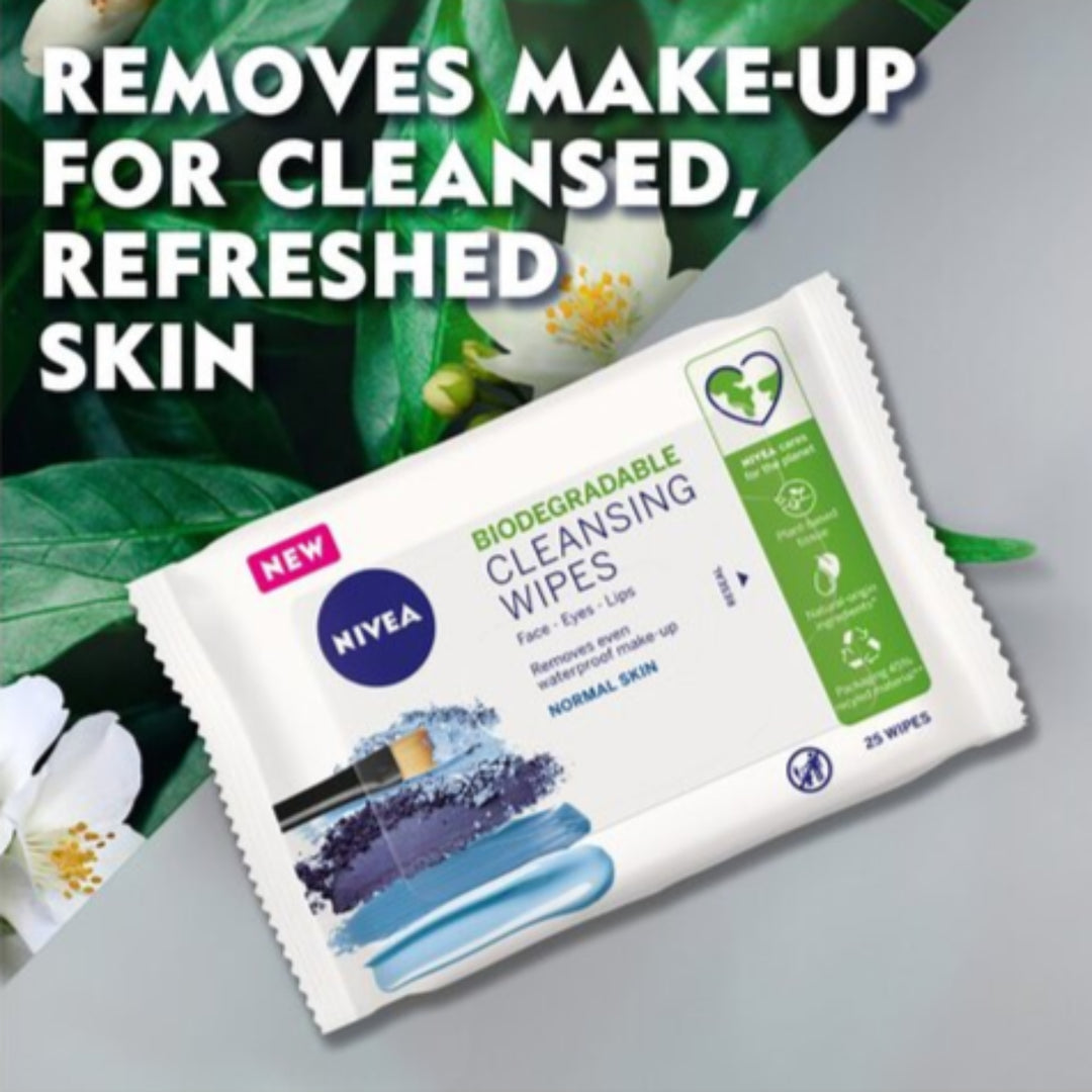 Biodegradable Cleansing Wipes Normal Skin
