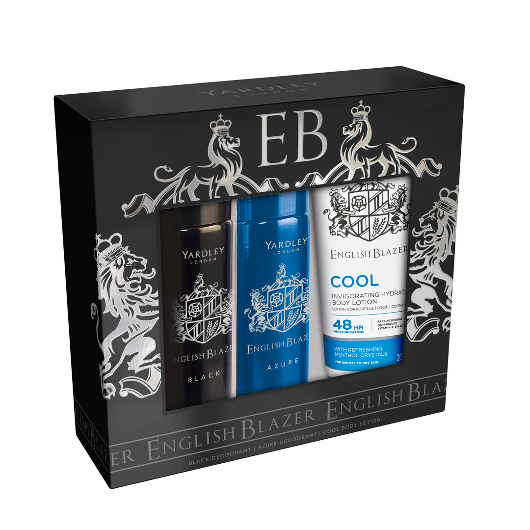 English Blazer Deo Spray & Body Lotion GiftSet