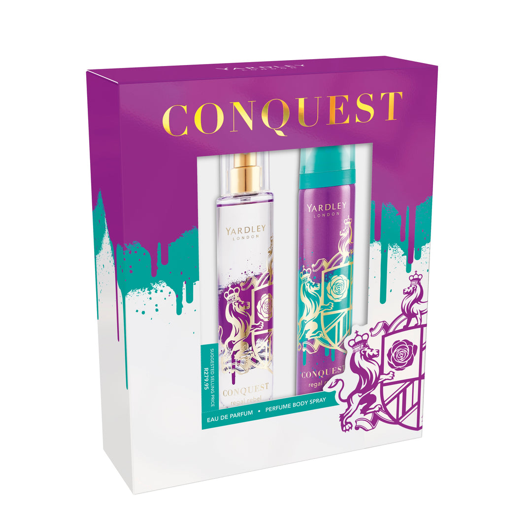 Conquest Regal Rebel EDP Spray Giftset