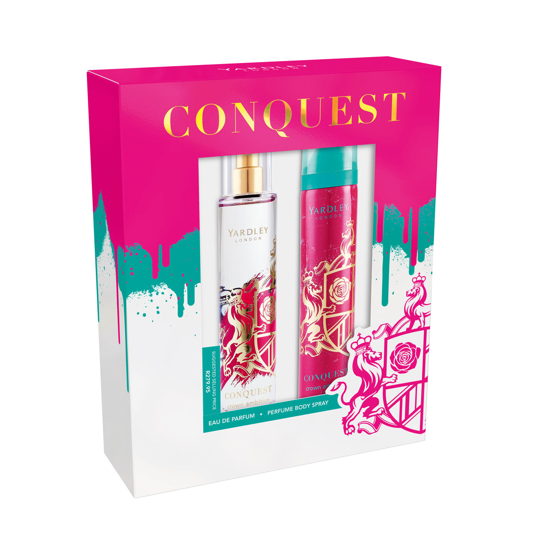 Conquest Crown Ambition EDP Spray Giftset