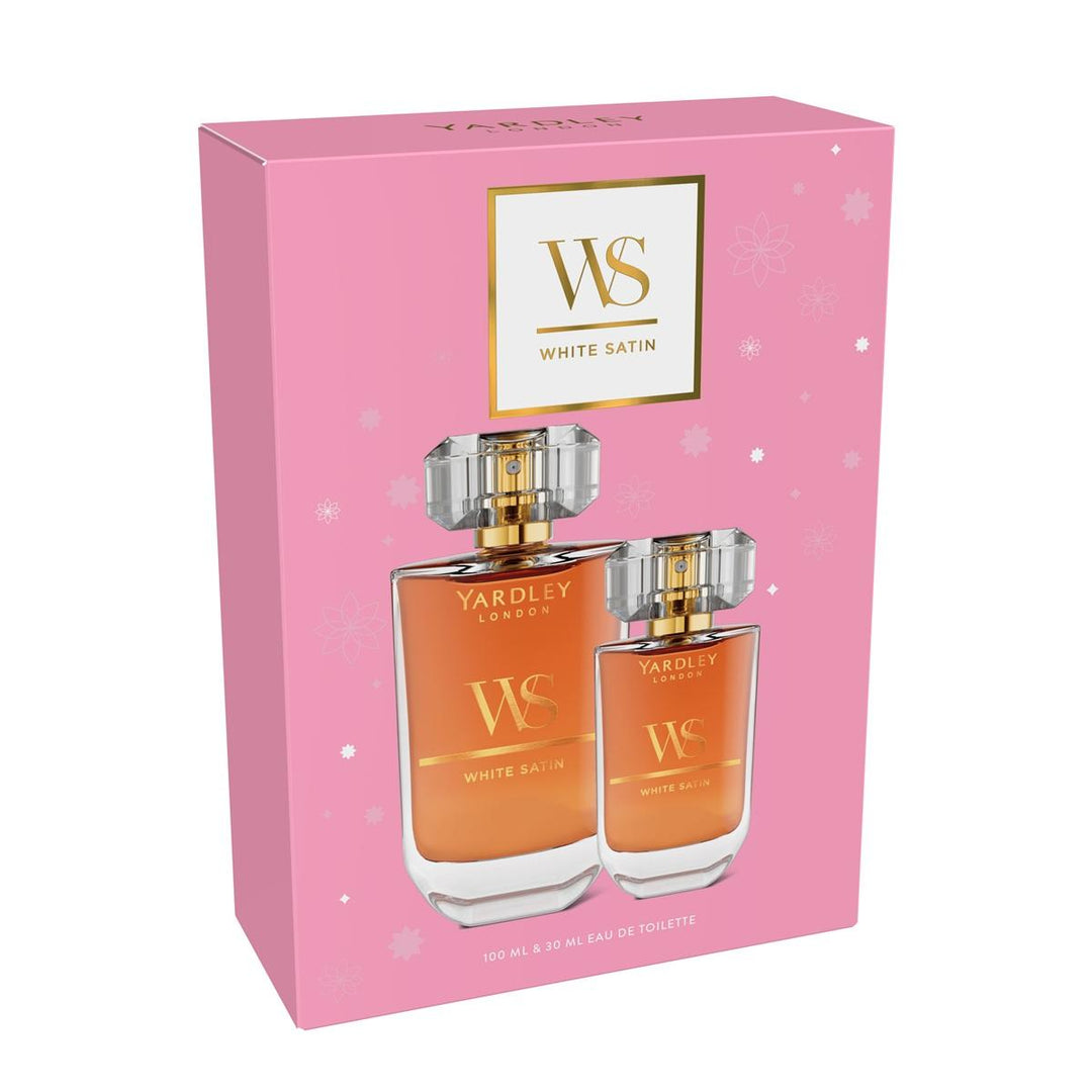 White Satin Gift Set