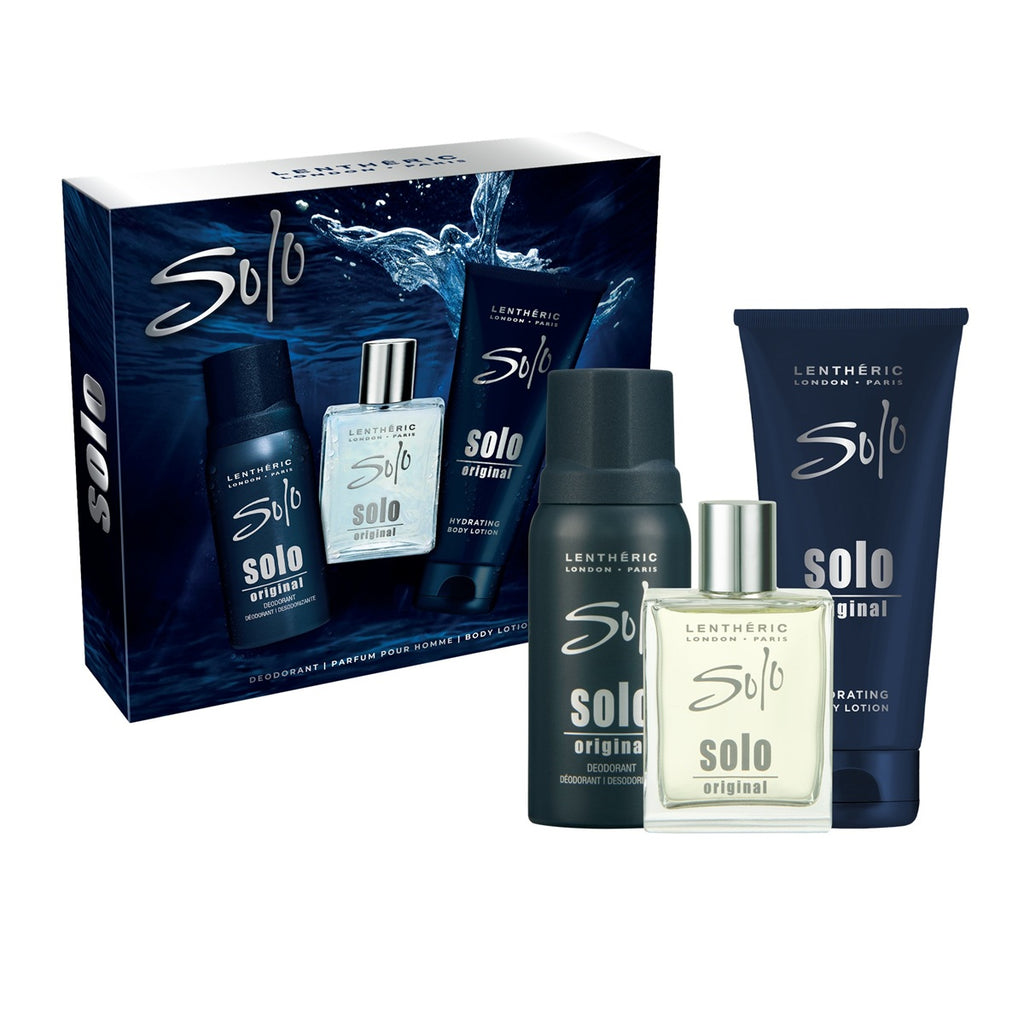 Mens Solo Original Parfum Pour Homme 3-Piece Gift Set – Edgars