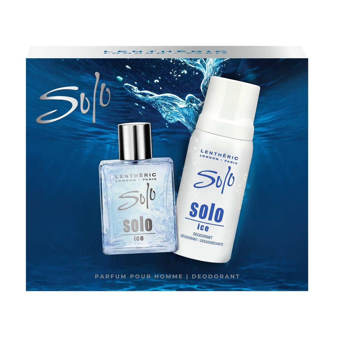 Solo Ice Parfum Pour Homme Gift Set