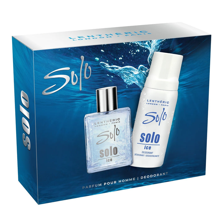 Solo Ice Parfum Pour Homme Gift Set