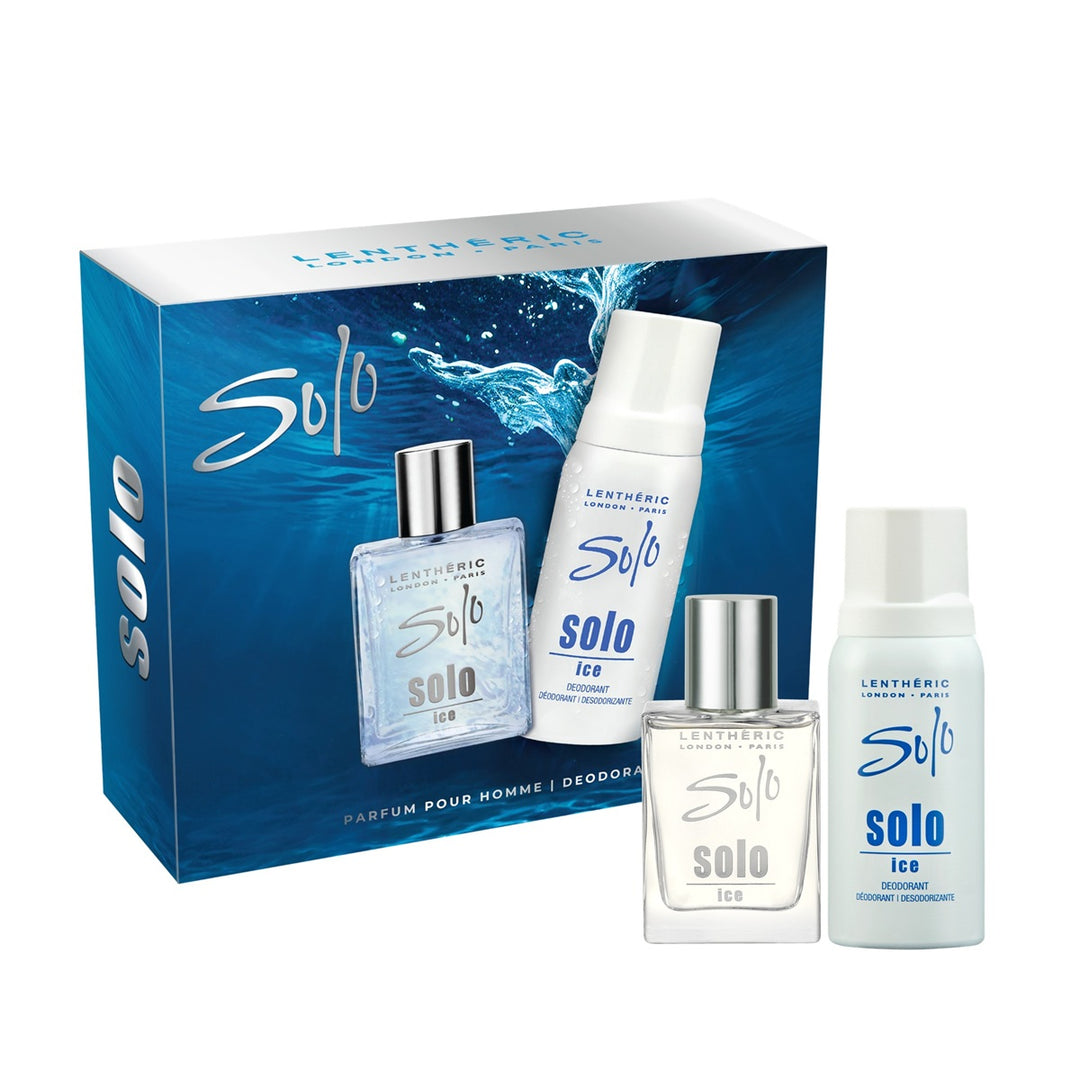 Solo Ice Parfum Pour Homme Gift Set