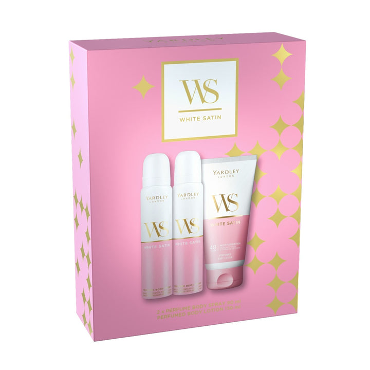 White Satin Deodorant Gift Set
