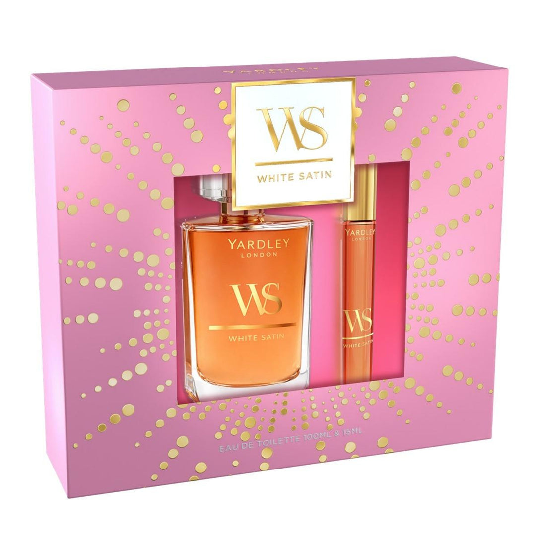 WHITE SATIN EAU DE TOILETTE 100ML & EAU DE TOILETTE 15ML