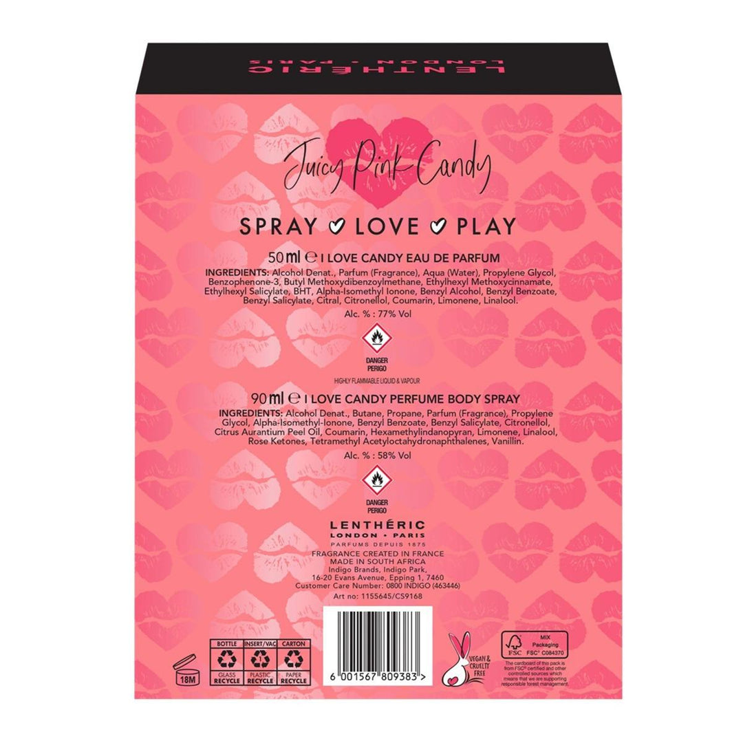I LOVE CANDY EAU DE PARFUM 50ML & PERFUME BODY SPRAY