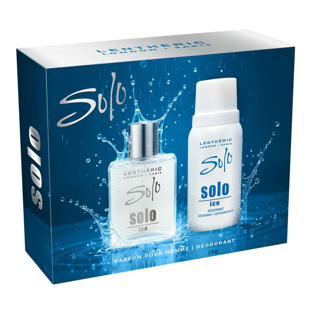 SOLO ICE PARFUM POUR HOMME 50ML & DEODORANT SPRAY 150ML