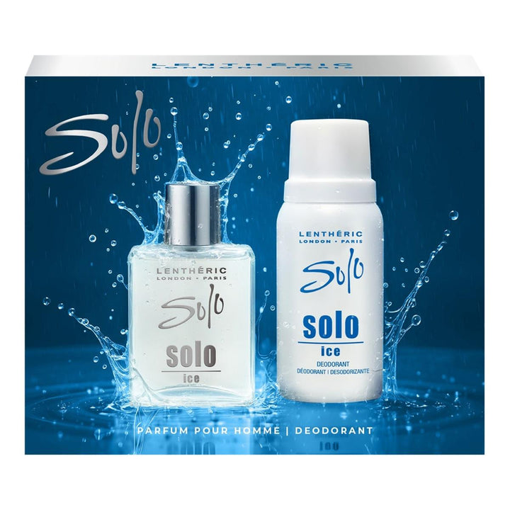 SOLO ICE PARFUM POUR HOMME 50ML & DEODORANT SPRAY 150ML