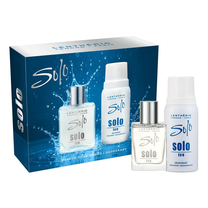 SOLO ICE PARFUM POUR HOMME 50ML & DEODORANT SPRAY 150ML