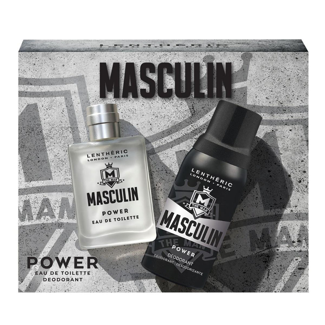 MASCULIN POWER EAU DE TOILETTE & DEODORANT SPRAY