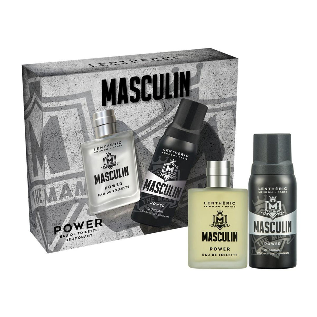 MASCULIN POWER EAU DE TOILETTE & DEODORANT SPRAY