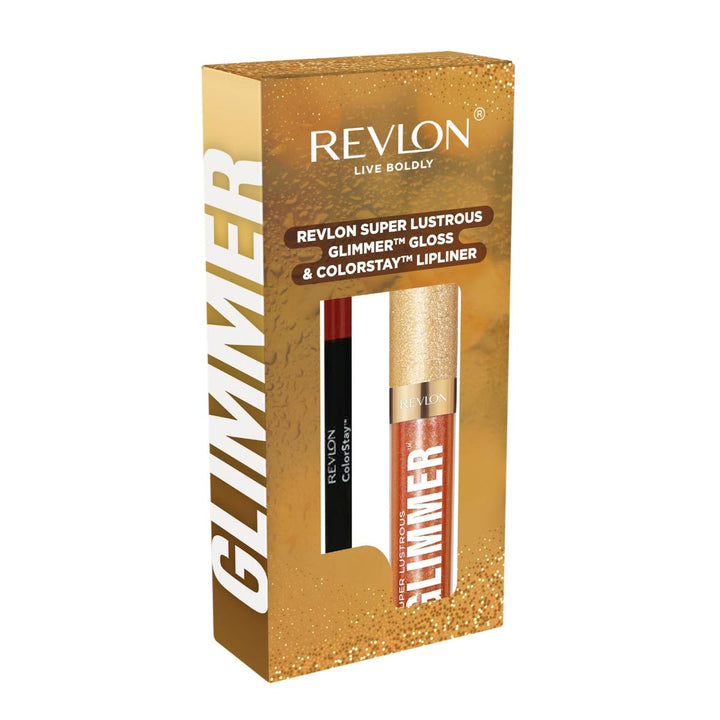 Super Lustrous Glimmer Gloss & ColorStay Lipliner Set