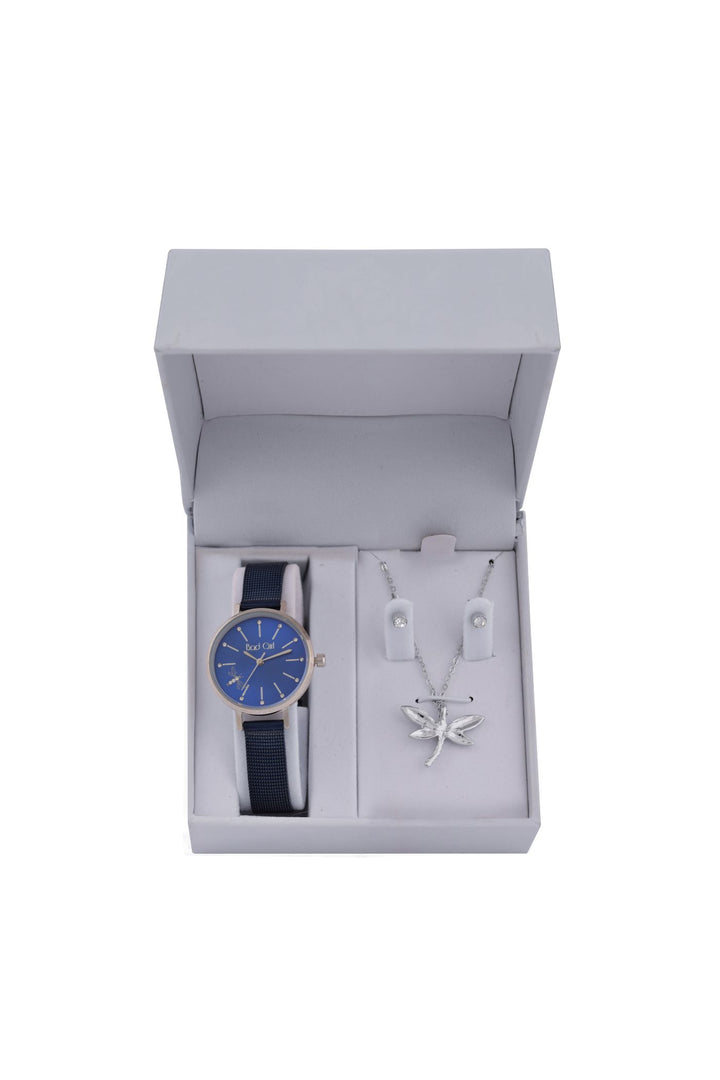Jewellery & Wristlet Box Set - Navy