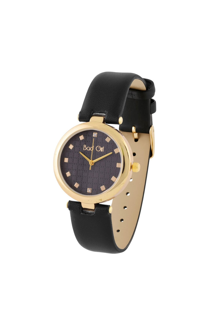 Mod Pu Watch - Black & Gold