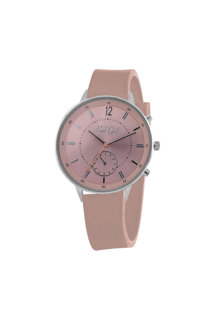 Debut Watch - Nude Pink & Silver