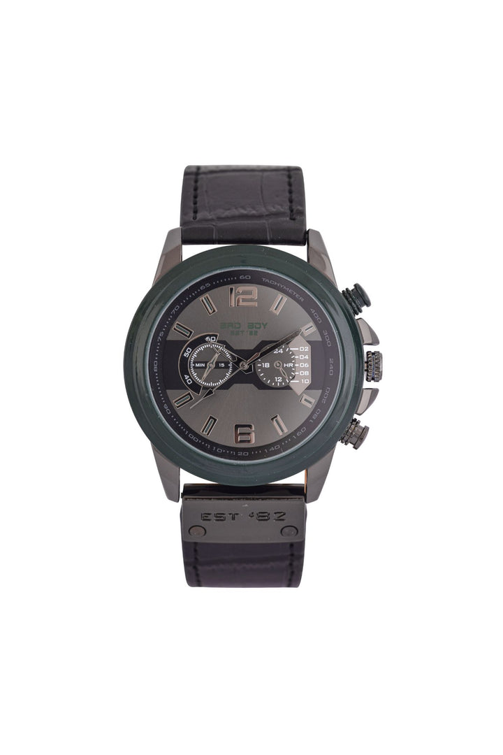 Olympus Watch & Bracelet Set - Black/Green