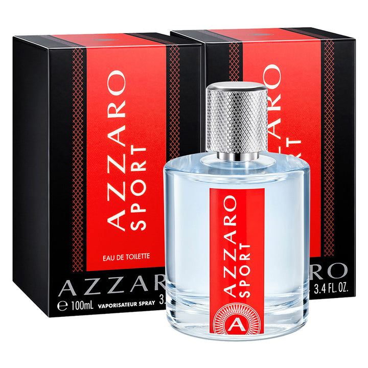 Azzaro Sport Eau De Toilette 2 X 100ml Value Offer