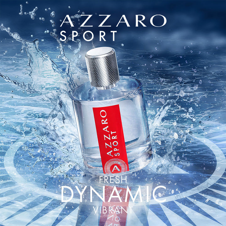 Azzaro Sport Eau De Toilette 2 X 100ml Value Offer