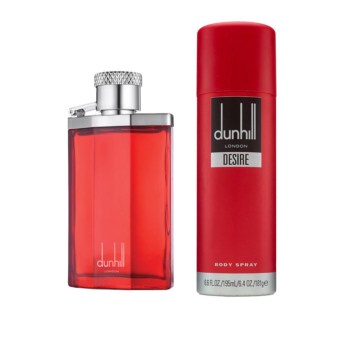Dunhill Desire Red Pack 100ml Eau de Toilette Deo Spray 226ml