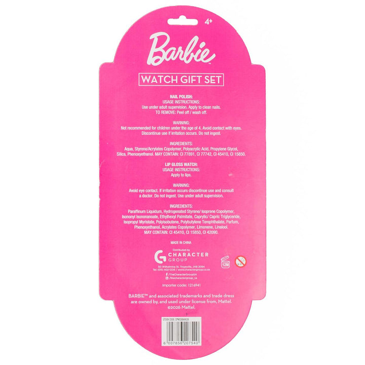 Barbie Watch Gift Set