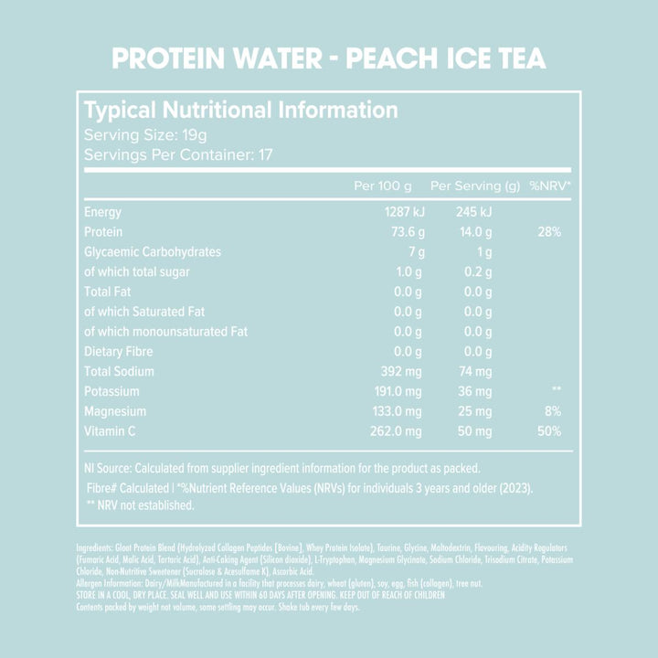 Protein Water Tropical Crush