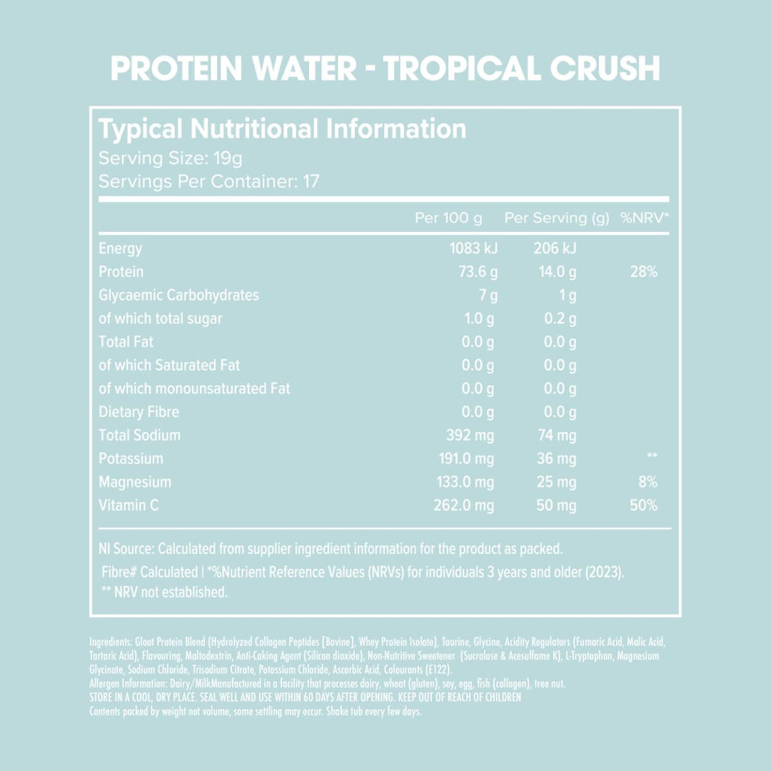 Protein Water Peach Iced Tea