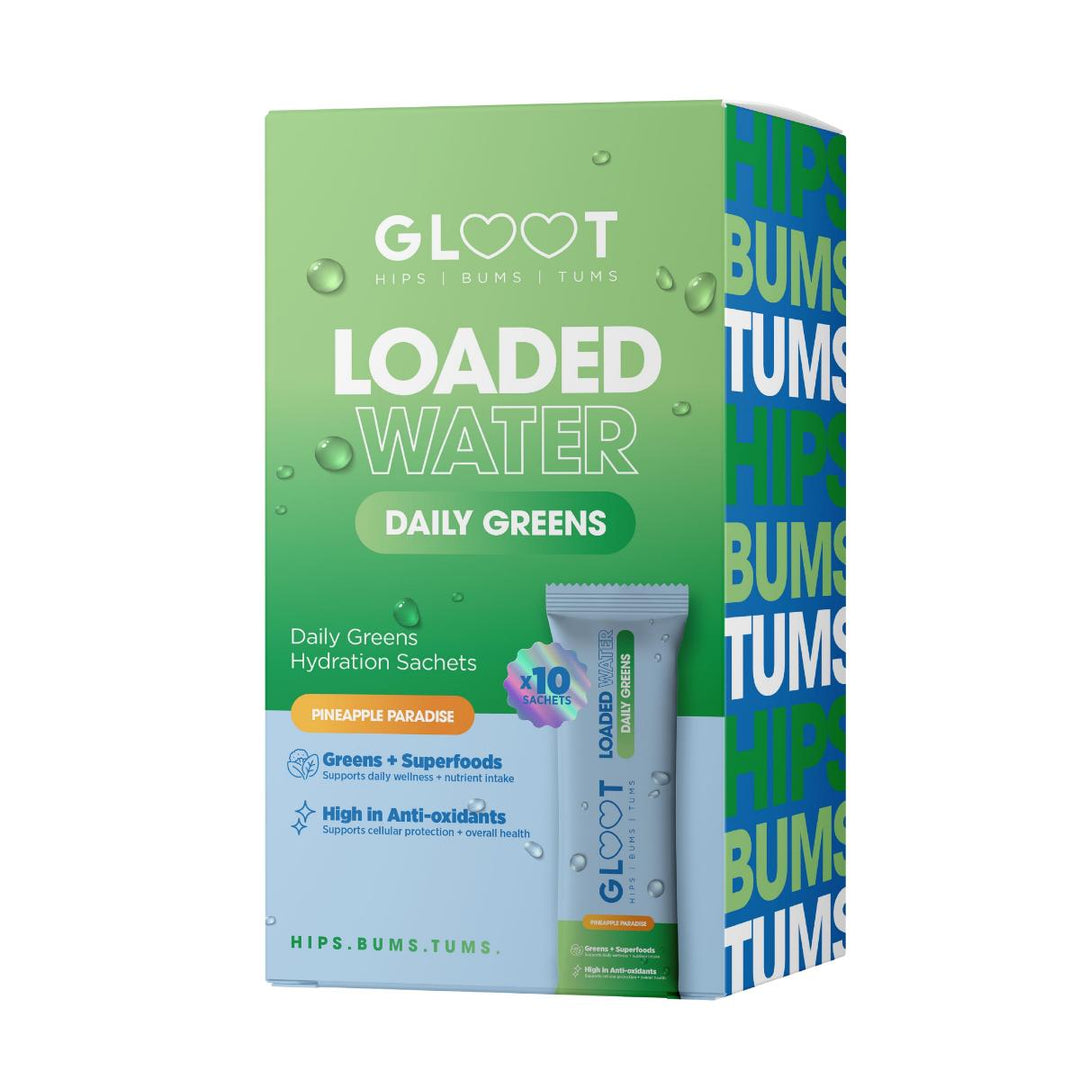 Loaded Water + Greens Pineapple Paradise