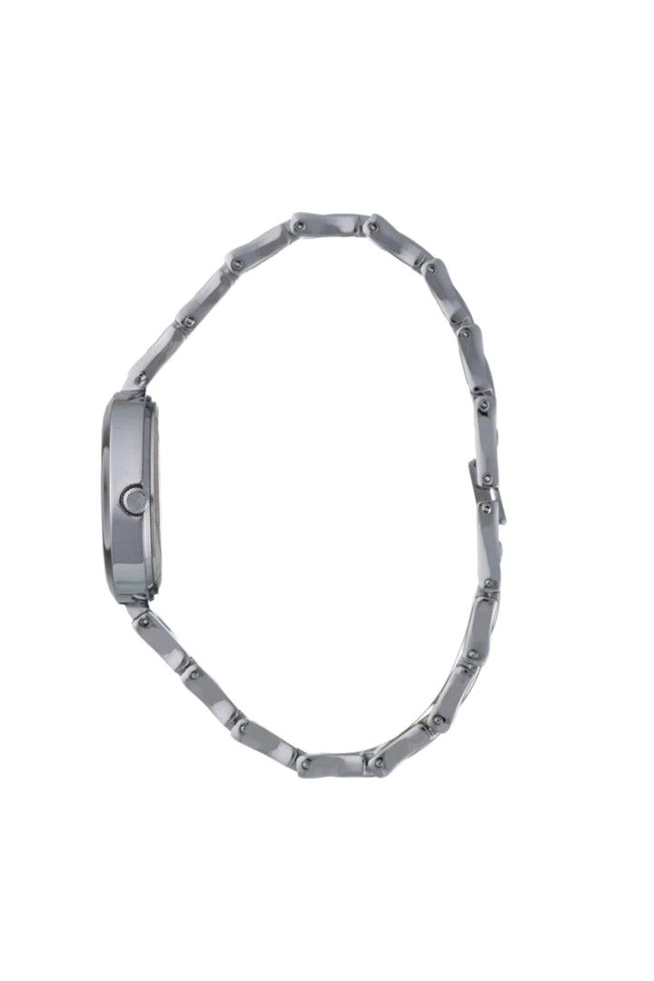 Black Dial With Round Bracelet - Silver