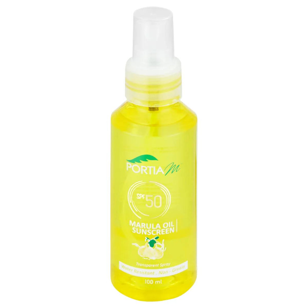 Portia M Marula Sunscreen Spf50 Transparent Spray
