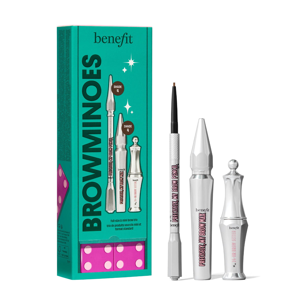 BROWminoes SHADE-4 , 3-Piece Brow Gift Set – Edgars