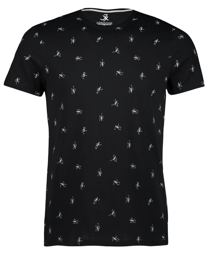 Skeleton Printed T-Shirt