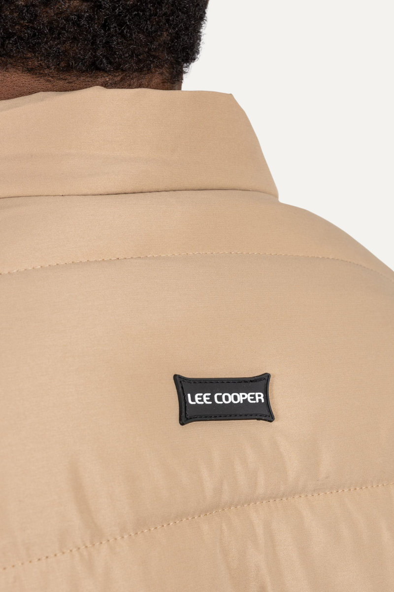 Noam Fur Lined Puffer Jacket - Khaki