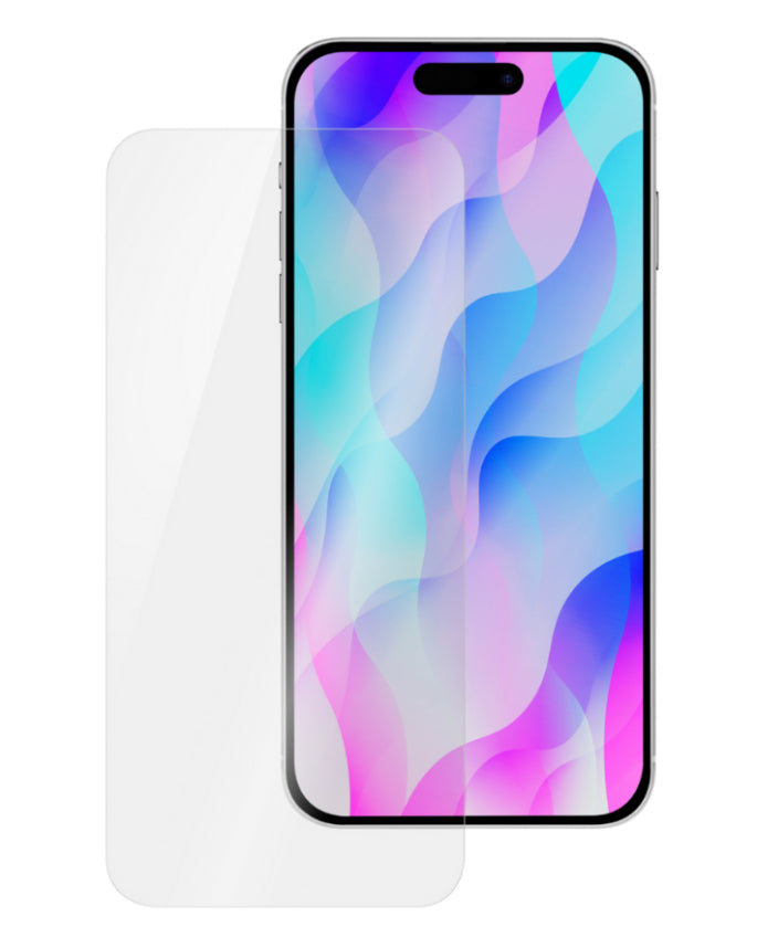 Moov Clear Glass Screen Guard for iPhone 16|15