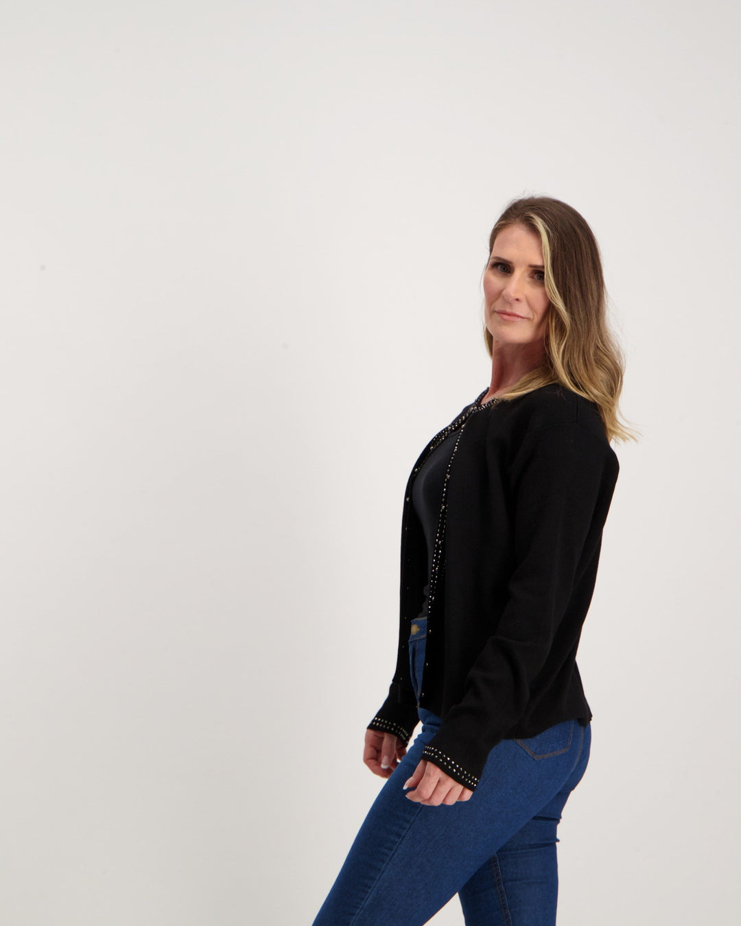 Ladies-Knitwear Jacket