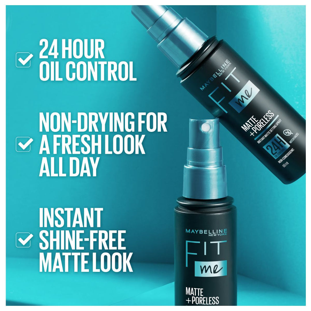 Fit Me Matte + Poreless Setting Spray