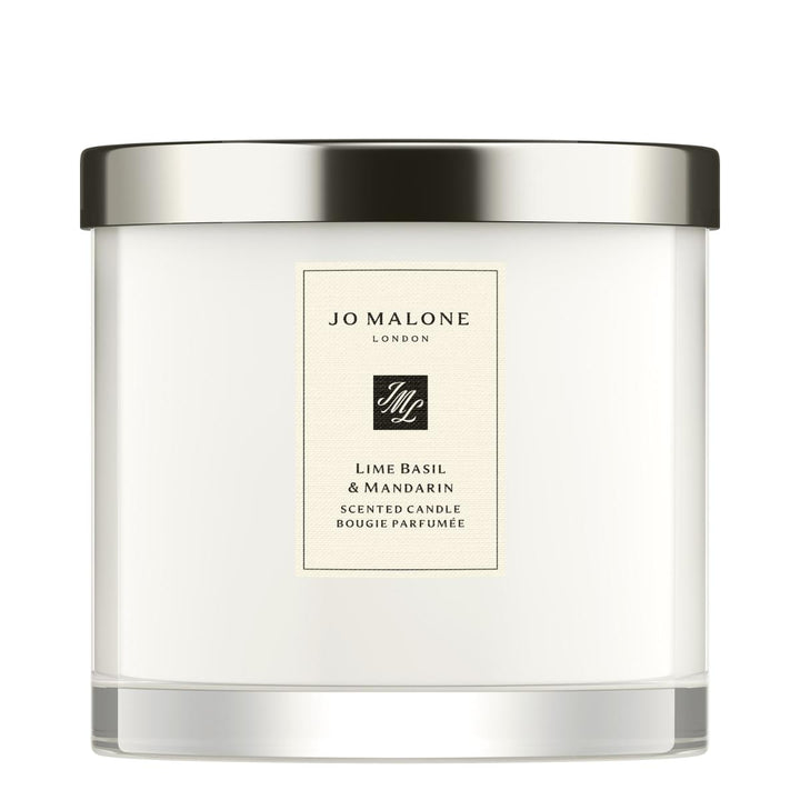 Lime Basil & Mandarin Scented Deluxe Candle - 600g