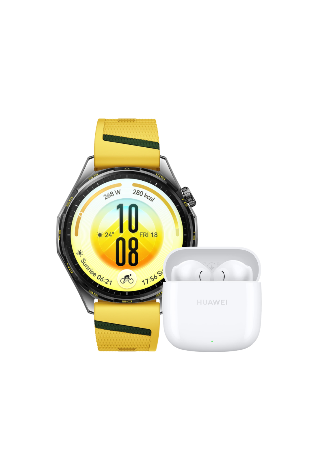 Watch GT 7 46MM With Freebuds SE 2 - Yellow